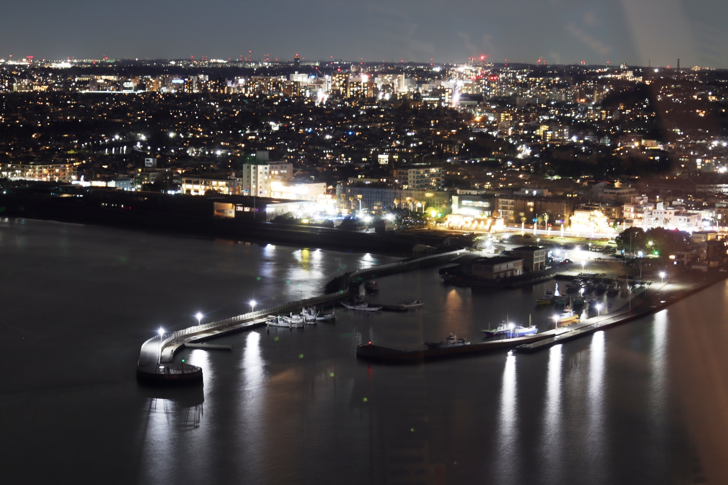 江の島 展望灯台シーキャンドル 北側藤沢方面